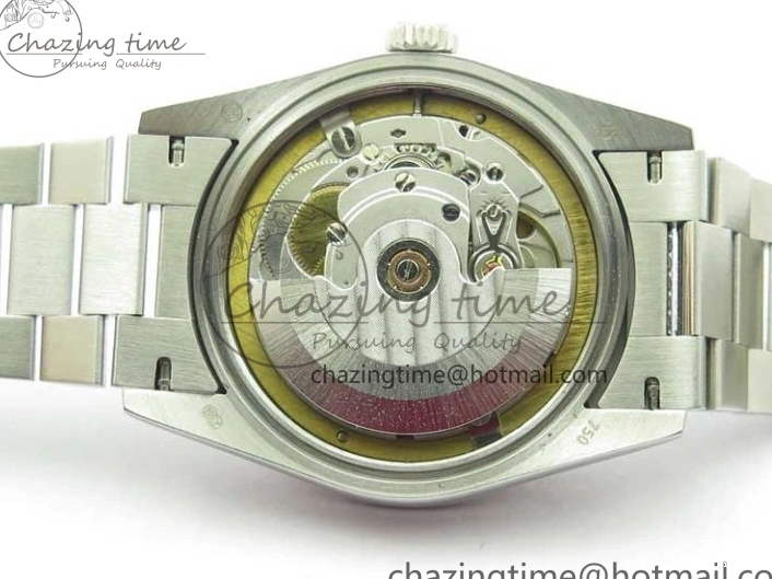 MiroTime 0521 Day-Date 36mm 128239 SS Crystal BP Best Edition Blue Crystal Marker Dial on SS President Bracelet A OdorResistant 2677